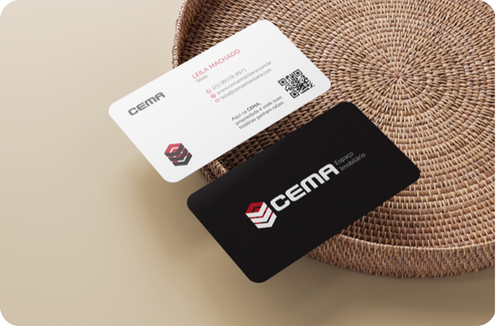 Cartões de visita CEMA