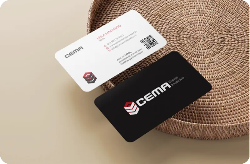 Cartões de visita CEMA